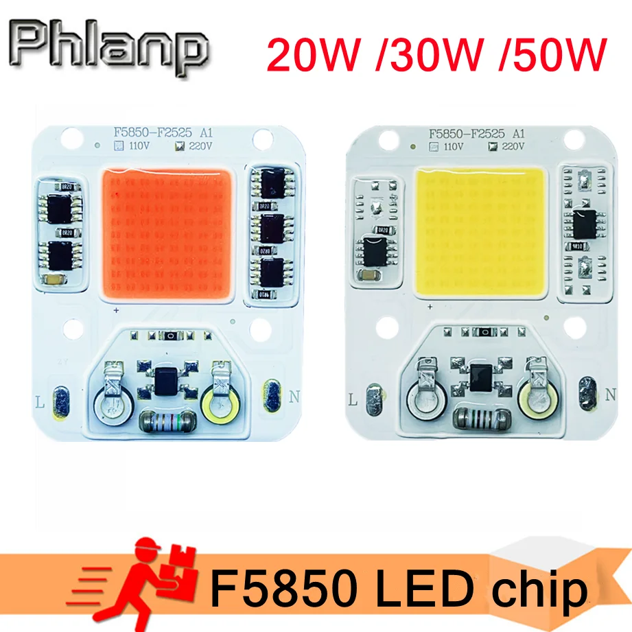 Phlanp 110V 220V LED Chip 20W 30W 50W COB Chip No Need Driver LED Lamp Beads for Flood Light Spotlight Lampada DIY Lighting
Phlanp 110V 220V LED Chip 20W 30W 50W COB Chip No Need Driver LED Lamp Beads for Flood Light Spotlight Lampada DIY Lighting