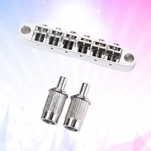 GA121 Guitar Bridge Locking TOM Bridge and Tailpiece Set for LP Electric Guitar (Silver)
GA121 Guitar Bridge Locking TOM Bridge and Tailpiece Set for LP Electric Guitar (Silver)