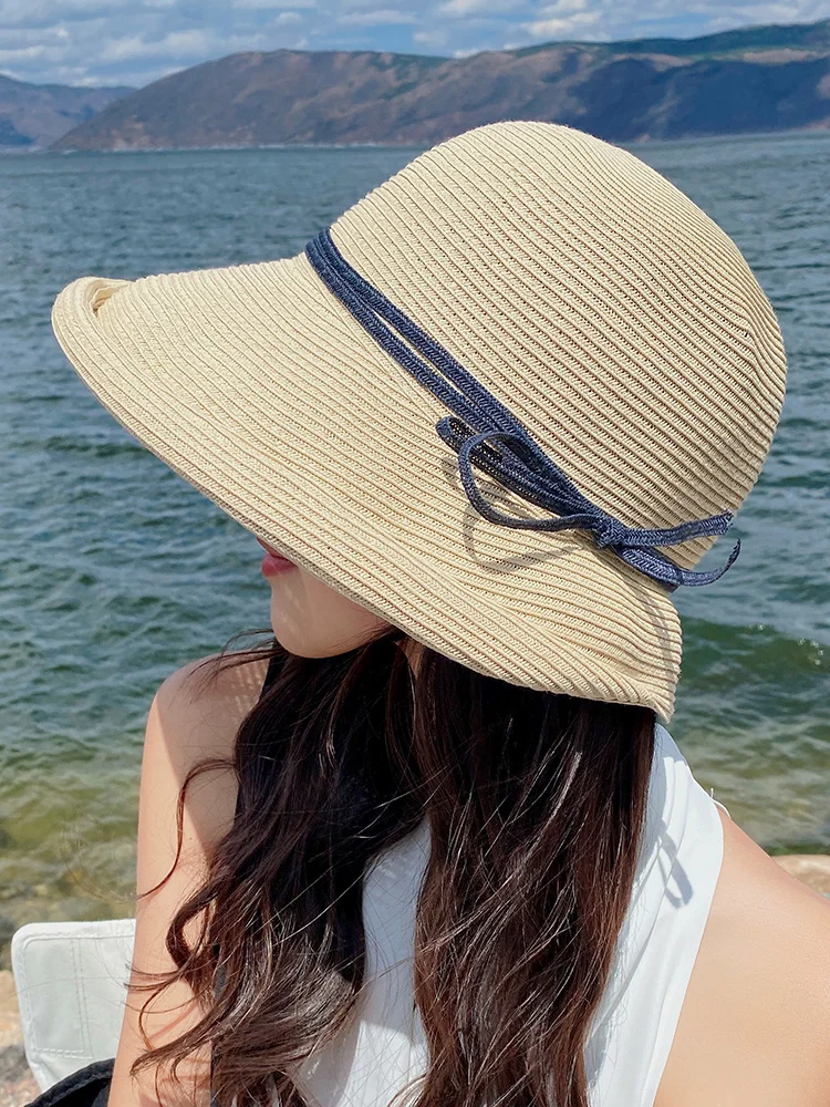 2022 Women's Summer Bucket Folding fashion Straw Hat Panamas UV Protection Sun Visor Seaside Beach Hat Tide Summer Hats
2022 Women's Summer Bucket Folding fashion Straw Hat Panamas UV Protection Sun Visor Seaside Beach Hat Tide Summer Hats