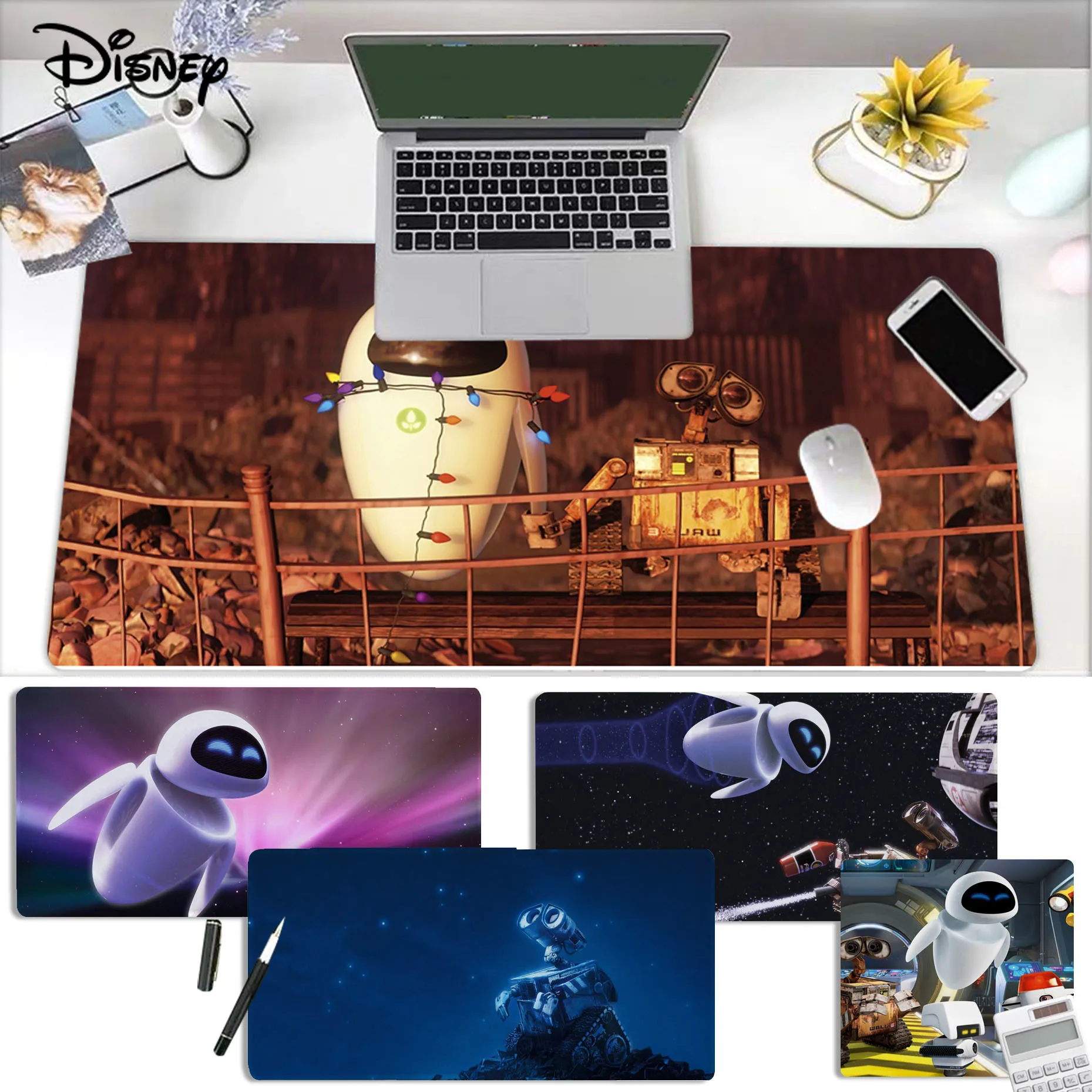 Disney WALL-E Mousepad Cute Natural Rubber Gaming mousepad Desk Mat Size for Game Keyboard Pad for Gamer
Disney WALL-E Mousepad Cute Natural Rubber Gaming mousepad Desk Mat Size for Game Keyboard Pad for Gamer