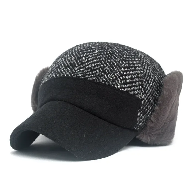 LDSLYJR Winter Cotton Solid Warm Casquette Ear Protection Baseball Cap Adjustable Outdoor Snapback Hats for Men 254
LDSLYJR Winter Cotton Solid Warm Casquette Ear Protection Baseball Cap Adjustable Outdoor Snapback Hats for Men 254