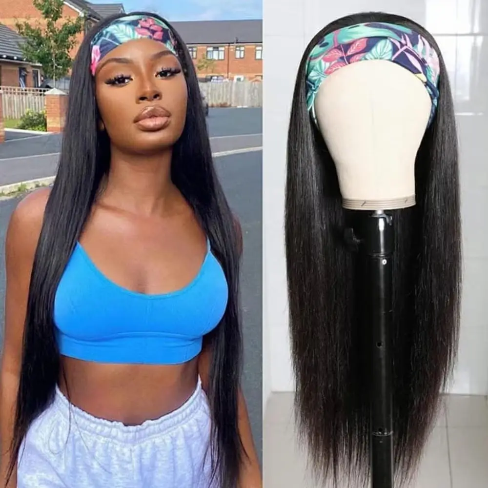 Bone Straight Human Hair Wigs For Women Headband Wigs Human Hair Glueless Wig Human Hair Ready To Wear No Lace Human Hair Wigs
Bone Straight Human Hair Wigs For Women Headband Wigs Human Hair Glueless Wig Human Hair Ready To Wear No Lace Human Hair Wigs