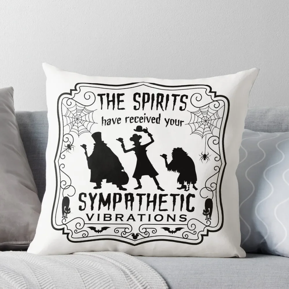 The Spirits Have Received Your Sympathetic Vibrations - Haunted Mansion design Throw Pillow Sofa Cover
The Spirits Have Received Your Sympathetic Vibrations - Haunted Mansion design Throw Pillow Sofa Cover