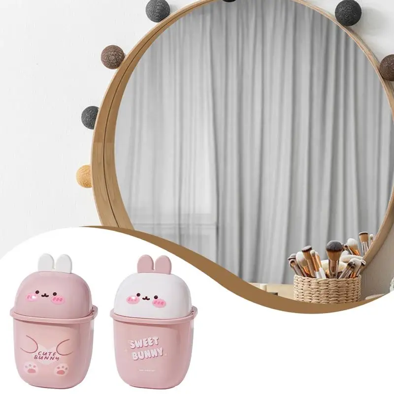 Mini Trash Can Cute Garbage Can Table Wastebasket With Lid Desktop Trash Can Dust Bin For Waste Paper Office Wastebasket
Mini Trash Can Cute Garbage Can Table Wastebasket With Lid Desktop Trash Can Dust Bin For Waste Paper Office Wastebasket