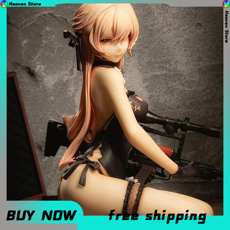 Красивая девушка два юаня оригинальная мультяшная девушка Передняя фиолетовая дождь Сердце ручной хит модель статуя настольное украшение подарок на день рождения