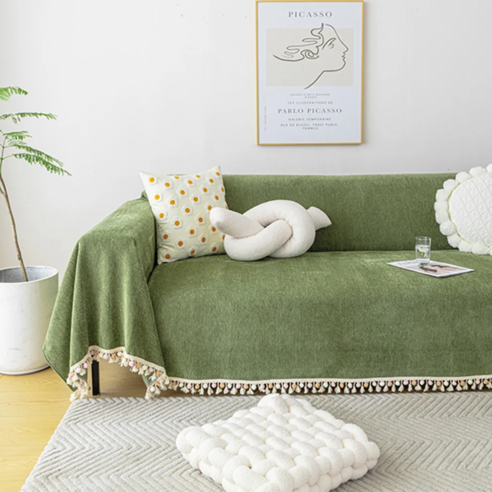 Chenille Sofa Cover Cloth All-season Universal Waterproof and Anti Slip Sofa Cover
Chenille Sofa Cover Cloth All-season Universal Waterproof and Anti Slip Sofa Cover