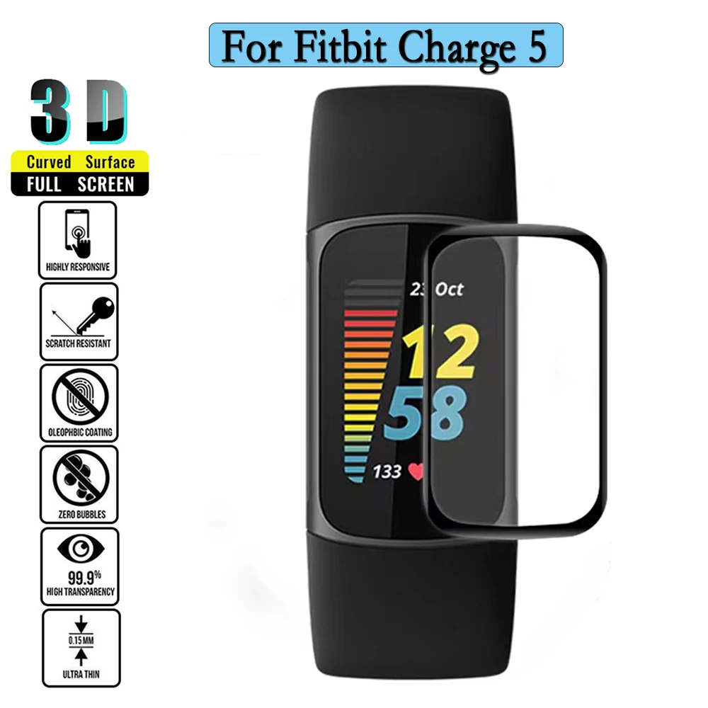 1/3/5pcs Curved Composite Protective Film For Fitbit Charge 5 Screen Protector Soft Clear Composite Protective Film
1/3/5pcs Curved Composite Protective Film For Fitbit Charge 5 Screen Protector Soft Clear Composite Protective Film