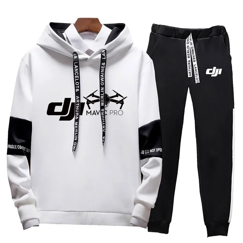 Dji Professional Pilot Printed Winter Hoodie Sets Men Tracksuit Sweatshirt+Sweatpants 2 Piece Set Pullover Streetwear Clothes
Dji Professional Pilot Printed Winter Hoodie Sets Men Tracksuit Sweatshirt+Sweatpants 2 Piece Set Pullover Streetwear Clothes