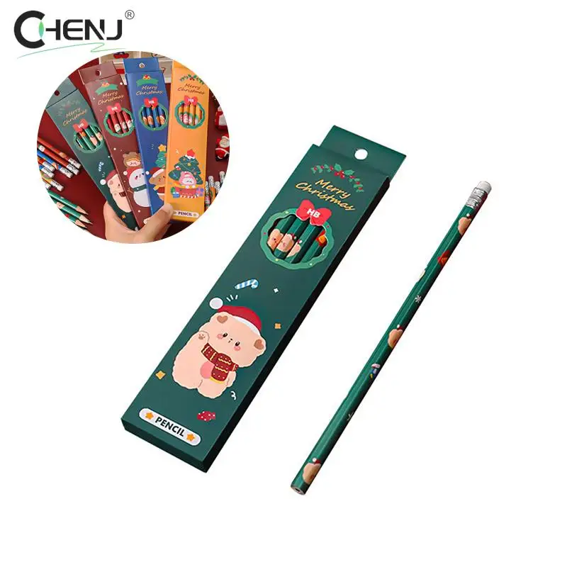 6Pcs Creative Cartoon Christmas HB Pencil Stationery School Office Supplies Student Writing Painting Supplies Children Gift
6Pcs Creative Cartoon Christmas HB Pencil Stationery School Office Supplies Student Writing Painting Supplies Children Gift