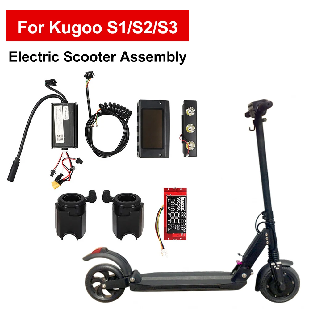 Комплект аксессуаров для электроскутера Kugoo S1/S2/S3, дисплей, измеритель, контроллер двигателя, соединительный кабель, руль, фотокомплект
Комплект аксессуаров для электроскутера Kugoo S1/S2/S3, дисплей, измеритель, контроллер двигателя, соединительный кабель, руль, фотокомплект