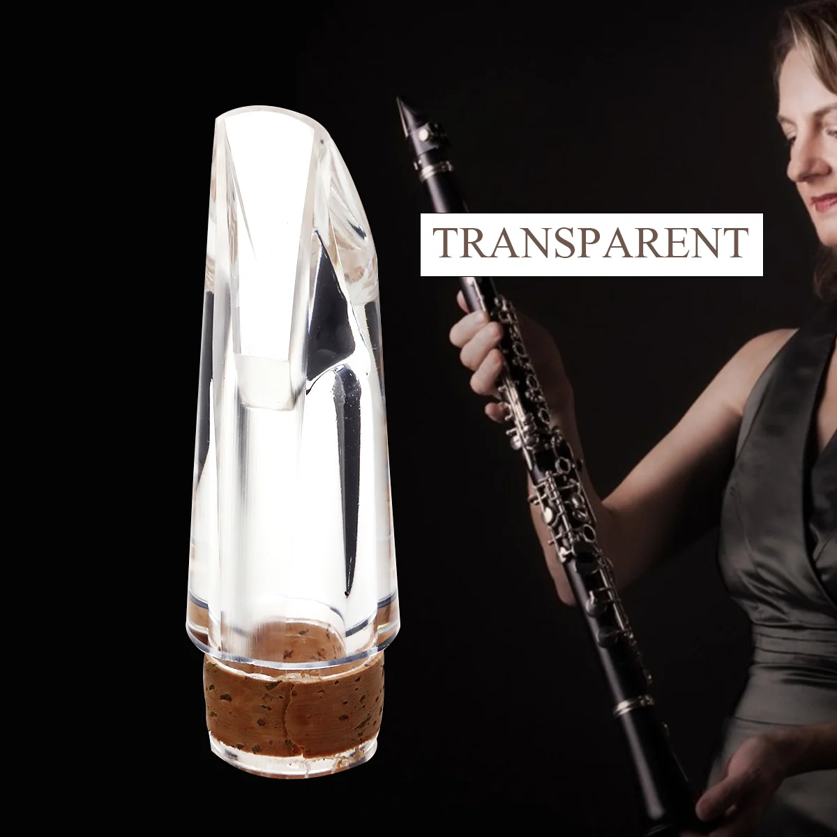 

Clarinet clarinet reeds Bolwtorch Transparent Clarinet for Clarinet cap Accessories clarinet ( Transparent )