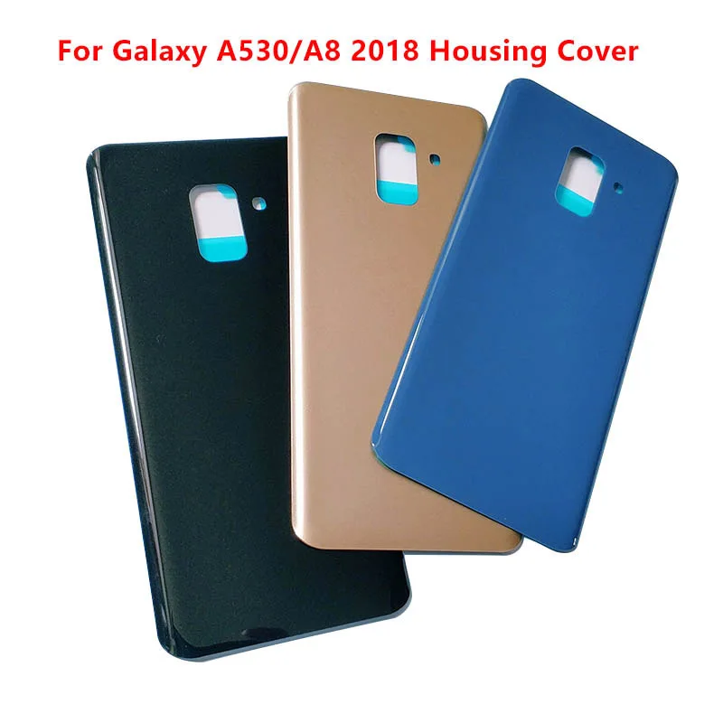 Задняя крышка аккумулятора A530 для Samsung Galaxy A530F A8 2018, стеклянный корпус, крышка двери, задняя панель, детали с клейкой наклейкой + логотипом
Задняя крышка аккумулятора A530 для Samsung Galaxy A530F A8 2018, стеклянный корпус, крышка двери, задняя панель, детали с клейкой наклейкой + логотипом