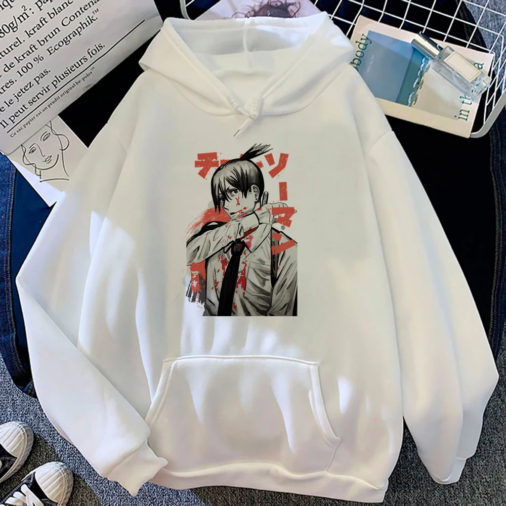 

Chainsaw Man hoodies women aesthetic 2023 Korean style sweater female japanese sweatshirts