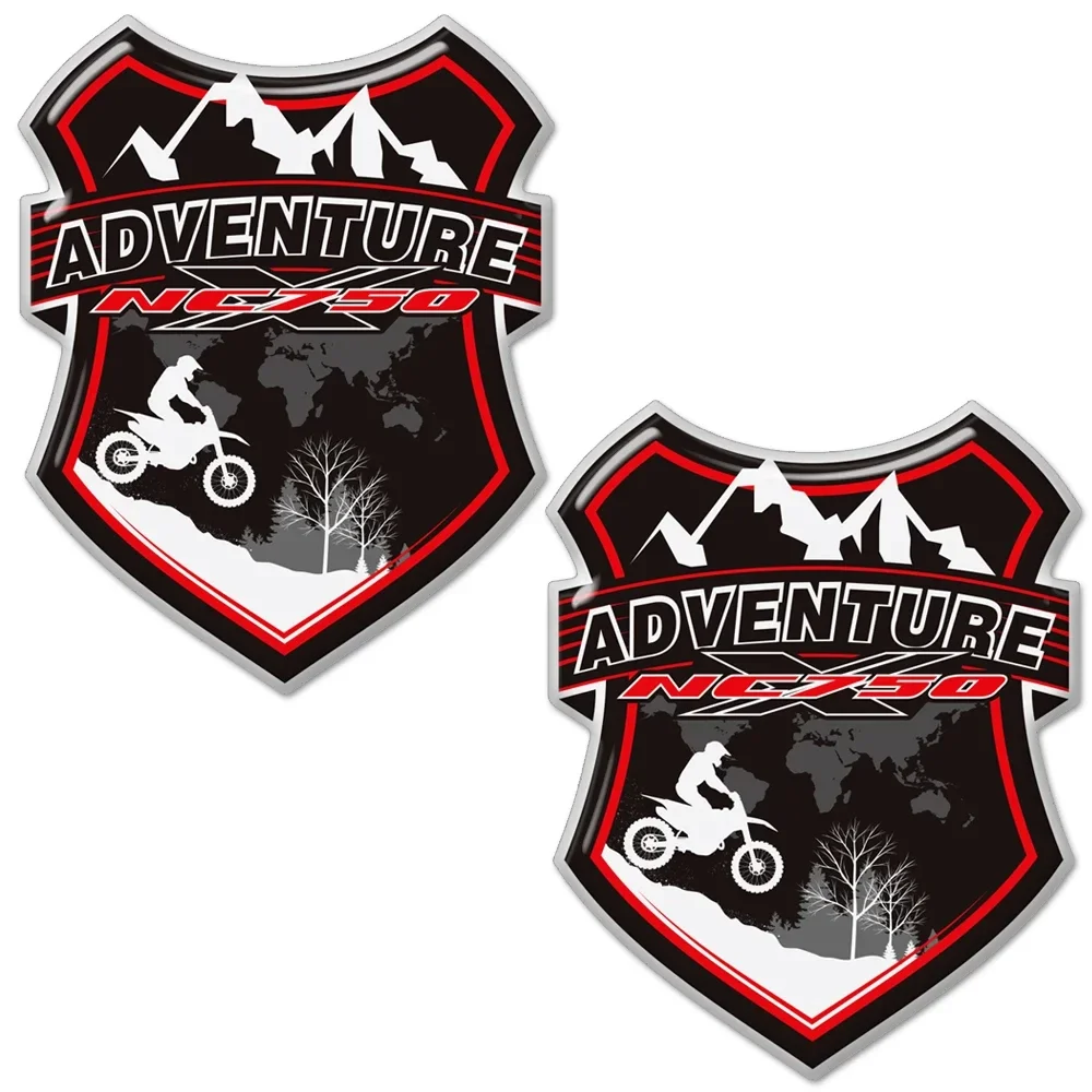 

For Honda NC 750 X NC750X Stickers 3D Side Panel Protector Fairing Decals Emblem Badge Logo Tank Pad Fuel Oil Kit Knee