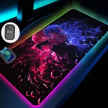 Anime Rem ReZero RGB Wireless Charging Large Mouse Pad Glowing LED Laptop Gamer Accessories USB Type-C for Keyboard Rug Deskmats
Anime Rem ReZero RGB Wireless Charging Large Mouse Pad Glowing LED Laptop Gamer Accessories USB Type-C for Keyboard Rug Deskmats