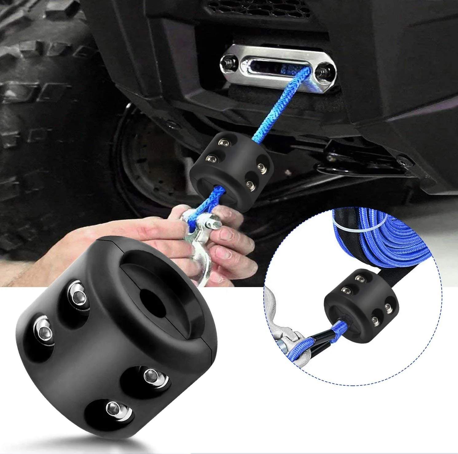 Mini Cable Hook Stopper Winch Mount Stop Rope Line Cable Saver for Universal Auto Offroad ATV UTV Accessories Parts
Mini Cable Hook Stopper Winch Mount Stop Rope Line Cable Saver for Universal Auto Offroad ATV UTV Accessories Parts