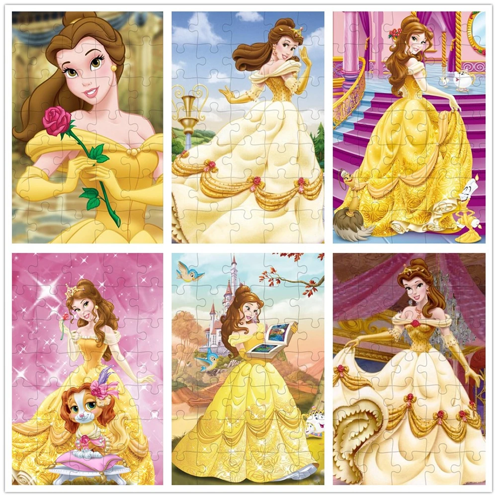 Disney 35 Pieces Jigsaw Puzzle Beauty and The Beast Princess Belle Decompression Puzzles Toy for Adult Children Educational Gift
Disney 35 Pieces Jigsaw Puzzle Beauty and The Beast Princess Belle Decompression Puzzles Toy for Adult Children Educational Gift