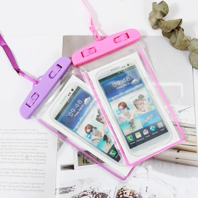 Outdoor Universal Waterproof Pouch Swimming Beach Dry Bag Case Cover Holder for Iphone Samsung Xiaomi Huawei Case Waterproof Bag
Outdoor Universal Waterproof Pouch Swimming Beach Dry Bag Case Cover Holder for Iphone Samsung Xiaomi Huawei Case Waterproof Bag