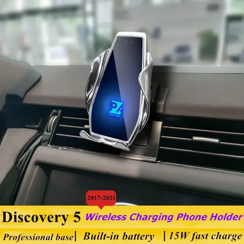 2017-2021 For Land Rover Discovery 5 Mobile Phone Holder Wireless Charger Car Phones Mount Navigation Bracket GPS Support
2017-2021 For Land Rover Discovery 5 Mobile Phone Holder Wireless Charger Car Phones Mount Navigation Bracket GPS Support