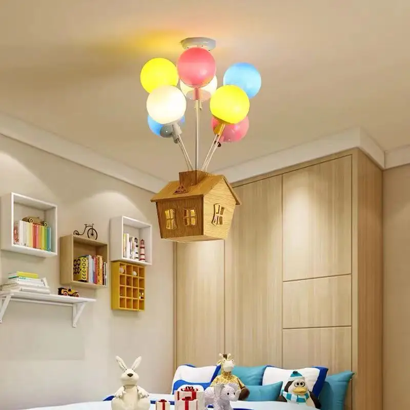 Modern Cartoon Balloon Ceiling Light Children Colored Glass Pendant lamps Boys and Girls Room Bedroom Decoration LED Lights
Modern Cartoon Balloon Ceiling Light Children Colored Glass Pendant lamps Boys and Girls Room Bedroom Decoration LED Lights