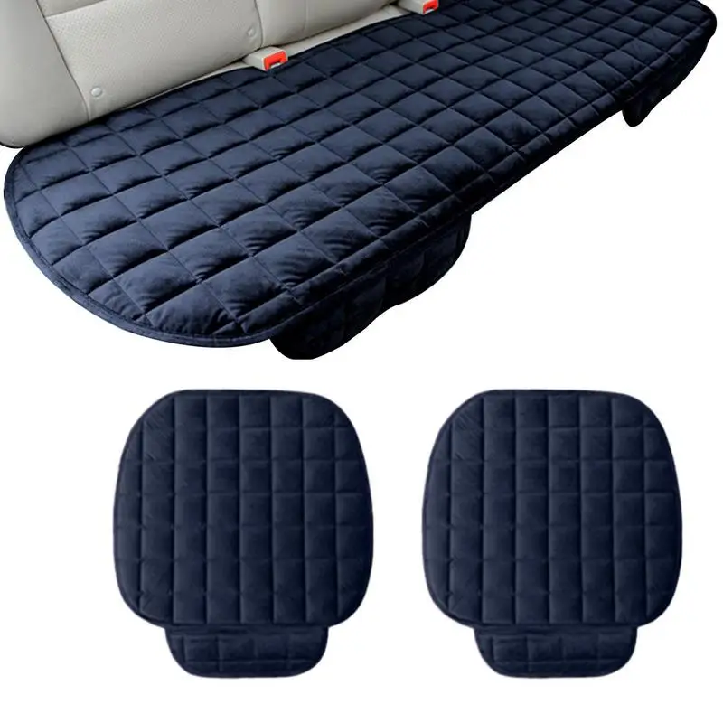 Plush Car Seat Cover Front Rear Flocking Cloth Fabric Cushion Breathable Protector Mat Pad Universal Auto Interior Accessories
Plush Car Seat Cover Front Rear Flocking Cloth Fabric Cushion Breathable Protector Mat Pad Universal Auto Interior Accessories