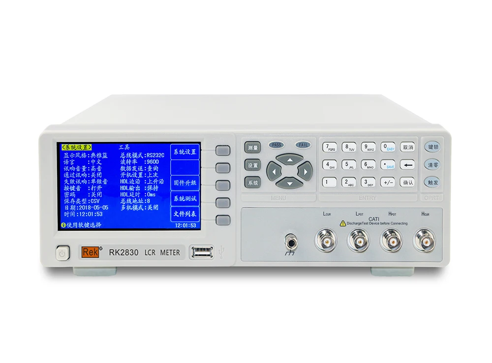 Высокоточное цифровое сопротивление моста LCR RK2811D/RK2830/RK2837, емкость, индуктивность
Высокоточное цифровое сопротивление моста LCR RK2811D/RK2830/RK2837, емкость, индуктивность