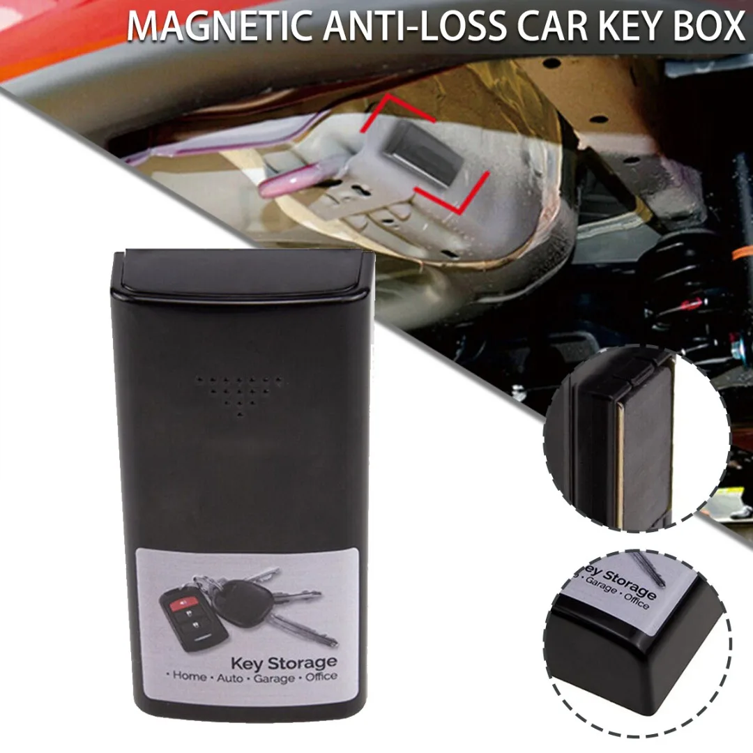 Creative Magnetic Black Key Storage Box Car Truck Caravan Secret Boxs Outdoor Anti-loss Tool For Home/Office/Factory
Creative Magnetic Black Key Storage Box Car Truck Caravan Secret Boxs Outdoor Anti-loss Tool For Home/Office/Factory