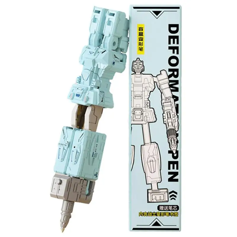 Children's Deformation Toy Transformation Robot Action Figure Pen Robot Deformation Pen 2-in-1 Kids Children Robot Model Toy
Children's Deformation Toy Transformation Robot Action Figure Pen Robot Deformation Pen 2-in-1 Kids Children Robot Model Toy