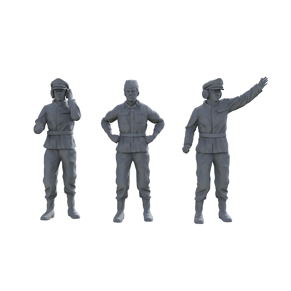 Yao's Studio SSTR35903B 1/35 Military Model UK Tank Soldiers 3pcs
Yao's Studio SSTR35903B 1/35 Military Model UK Tank Soldiers 3pcs