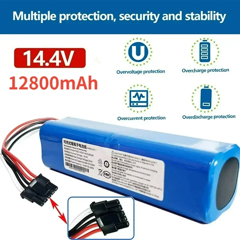 Original D099-4S2P Replacement For XiaoMi 2 Pro Vacuum-Mop MJSTS1 C101 MJSTP Robot Vacuum Cleaner Battery Pack Accessories Parts
Original D099-4S2P Replacement For XiaoMi 2 Pro Vacuum-Mop MJSTS1 C101 MJSTP Robot Vacuum Cleaner Battery Pack Accessories Parts