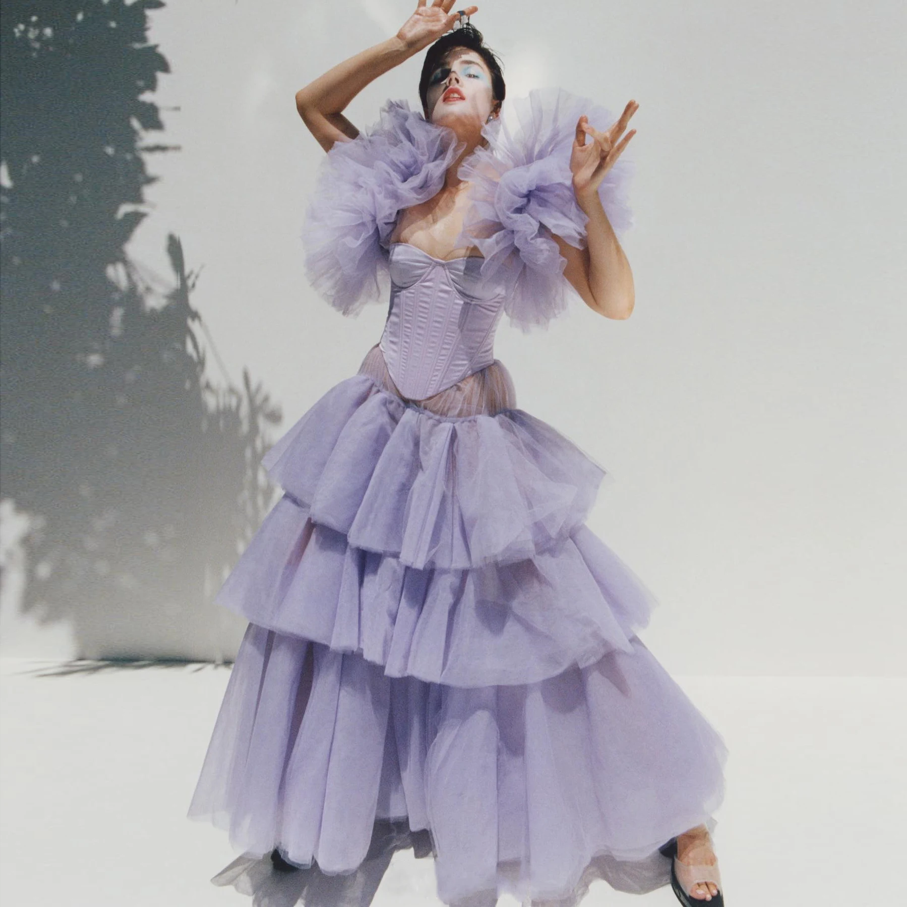 New Arrival Lavender Tulle Formal Dresses Extra Fluffy Tiered Mesh Long Prom Gown 2023 Women Evening Party Dress فساتين السهرة
New Arrival Lavender Tulle Formal Dresses Extra Fluffy Tiered Mesh Long Prom Gown 2023 Women Evening Party Dress فساتين السهرة