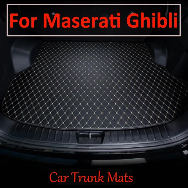

Car trunk mat for Maserati Ghibli 2014 2015 2016 2017 2018 2019 2020 cargo liner carpet interior accessories cover