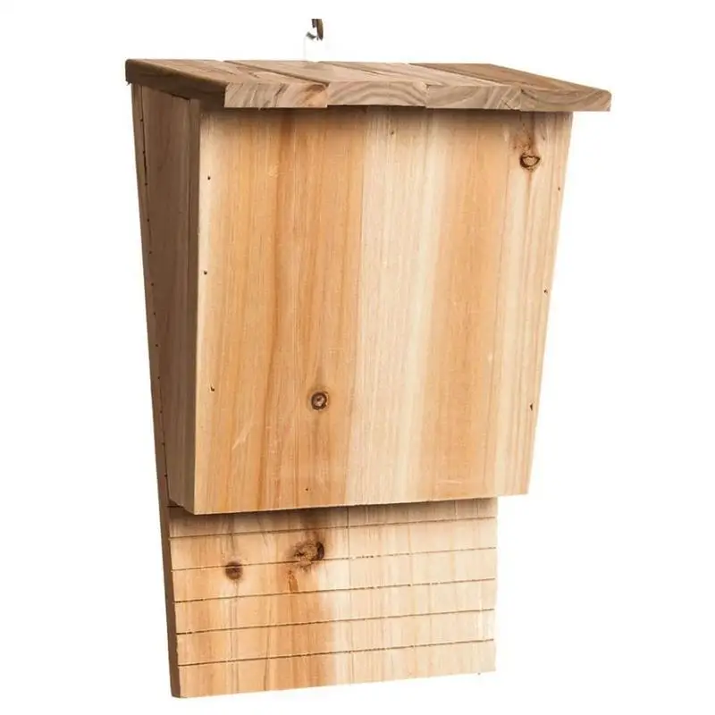 Bat Houses For Outdoor Large Heavy Bat Box Natural Wooden Bat House Shelter Screwed Untreated Summer And Winter Quarters 
Bat Houses For Outdoor Large Heavy Bat Box Natural Wooden Bat House Shelter Screwed Untreated Summer And Winter Quarters