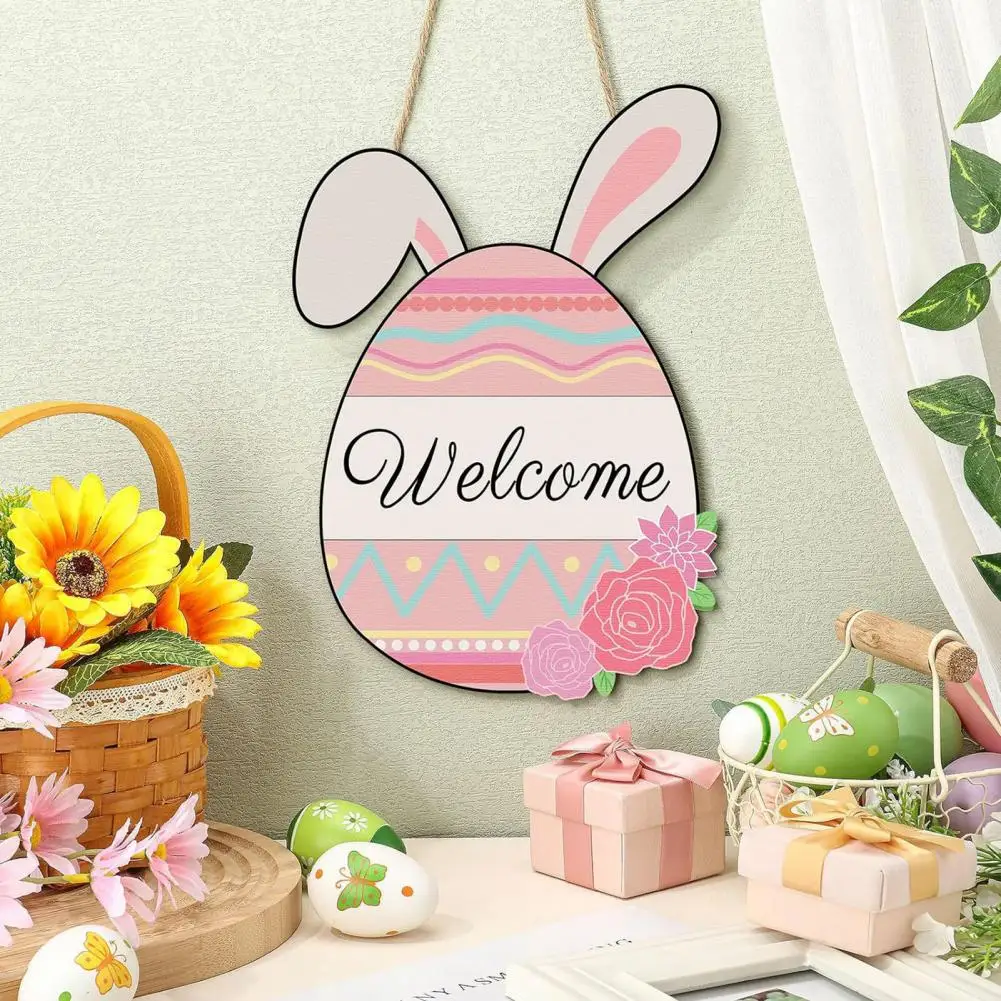 Easter Themed Wall Decor Easter Wooden Door Hanging Ornament with Rabbit Pattern Diy Craft Supplies for Home Decorations Happy
Easter Themed Wall Decor Easter Wooden Door Hanging Ornament with Rabbit Pattern Diy Craft Supplies for Home Decorations Happy