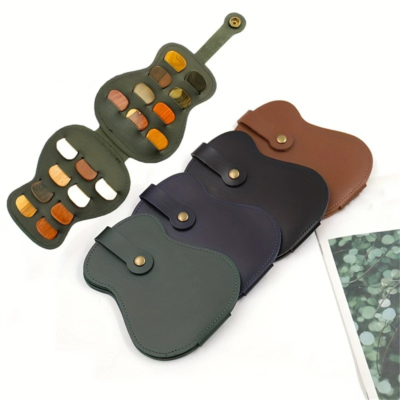 Portable High Capacity Guitar Pick Storage Bag Thickened Leather Durable Plectrum Universal Foldable Bag Ukulele Accessories
Portable High Capacity Guitar Pick Storage Bag Thickened Leather Durable Plectrum Universal Foldable Bag Ukulele Accessories