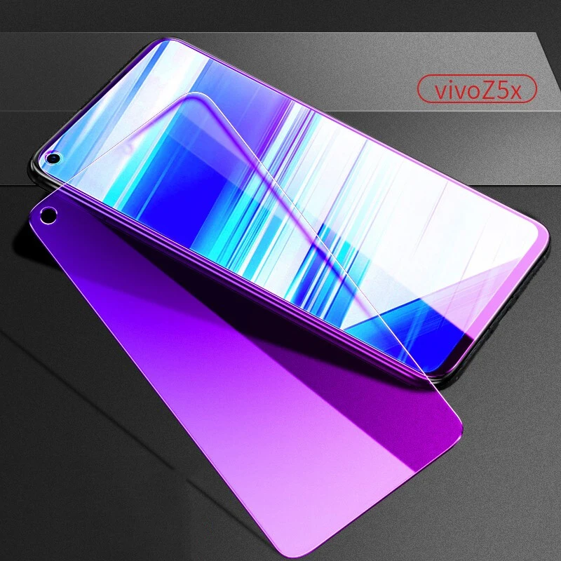 

3PCS Anti Blue Full Cover Glass For VIVO Y72 Y76 5G Z3 5 U1 U3 Z5X Z6 IQOO 3 5 7 8 9 Screen Protector Protective Tempered Glass