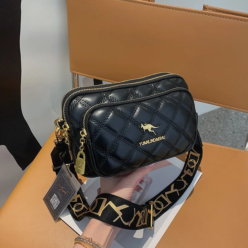 NEW Fashion Women's Chest Bag Korean Trend Ins Small Fragrant Style Shoulder Bag Niche Handbag Three-layer Casual Crossbody Bag
NEW Fashion Women's Chest Bag Korean Trend Ins Small Fragrant Style Shoulder Bag Niche Handbag Three-layer Casual Crossbody Bag