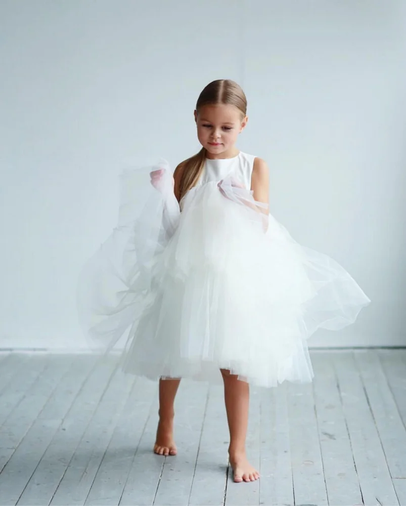 Girls Party Dresses Kids Birthday Dress Sleeveless Cake Princess Dress Children Clothes Flower Girl Dresses 
Girls Party Dresses Kids Birthday Dress Sleeveless Cake Princess Dress Children Clothes Flower Girl Dresses