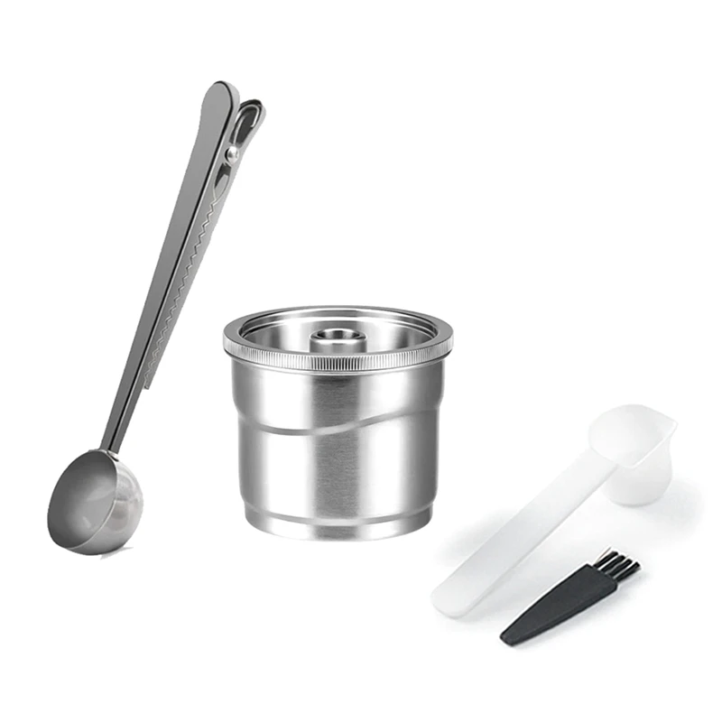 Многоразовые кофейные капсулы для Illy X7/Illy Y3/Illy Y5, многоразовые фильтры, ложка из нержавеющей стали, чистящая щетка, простота в использовании
Многоразовые кофейные капсулы для Illy X7/Illy Y3/Illy Y5, многоразовые фильтры, ложка из нержавеющей стали, чистящая щетка, простота в использовании