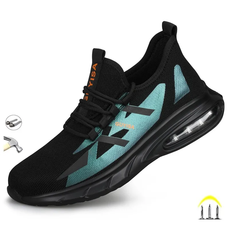 Men's Comfortable Steel Head Anti Impact Anti Stab Safety Anti-Skid Sports Light Work Safety Shoes
Men's Comfortable Steel Head Anti Impact Anti Stab Safety Anti-Skid Sports Light Work Safety Shoes