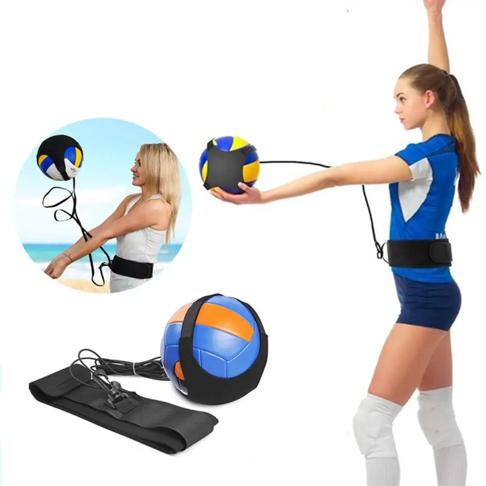 

Training Equipment Aid Volleyball Spike Trainer Belt Rebounder Compact Size Adjustable Elastic Training for Beginners for Girls