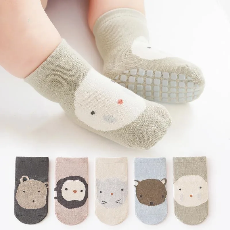 

Lawadka/От 0 до 5 лет Детские носки для мальчиков и девочек Нескользящие хлопковые носки для маленьких девочек и мальчиков, мягкие носки с принтом для малышей Нескользящие 2023
