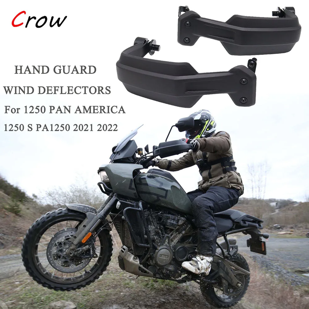New Motorcycle Black Hand Guards Windproof Handlebar Shield Windshield For Pan America 125 PanAmerica125 PA 1250 S 2021 2022 
New Motorcycle Black Hand Guards Windproof Handlebar Shield Windshield For Pan America 125 PanAmerica125 PA 1250 S 2021 2022
