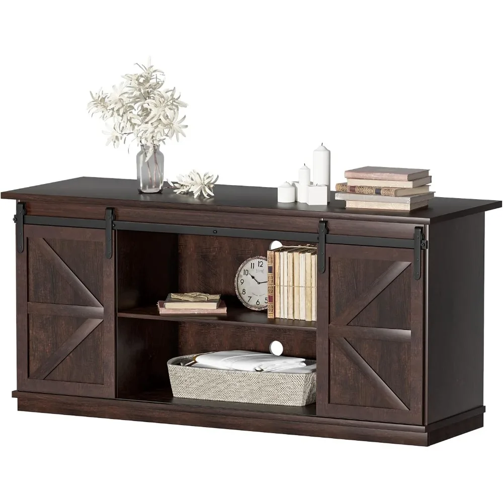 YESHOMY TV Stand for Televisions up to 65 Inchs, with Sliding Barn Doors and Storage Cabinets, Console Table and Media
YESHOMY TV Stand for Televisions up to 65 Inchs, with Sliding Barn Doors and Storage Cabinets, Console Table and Media