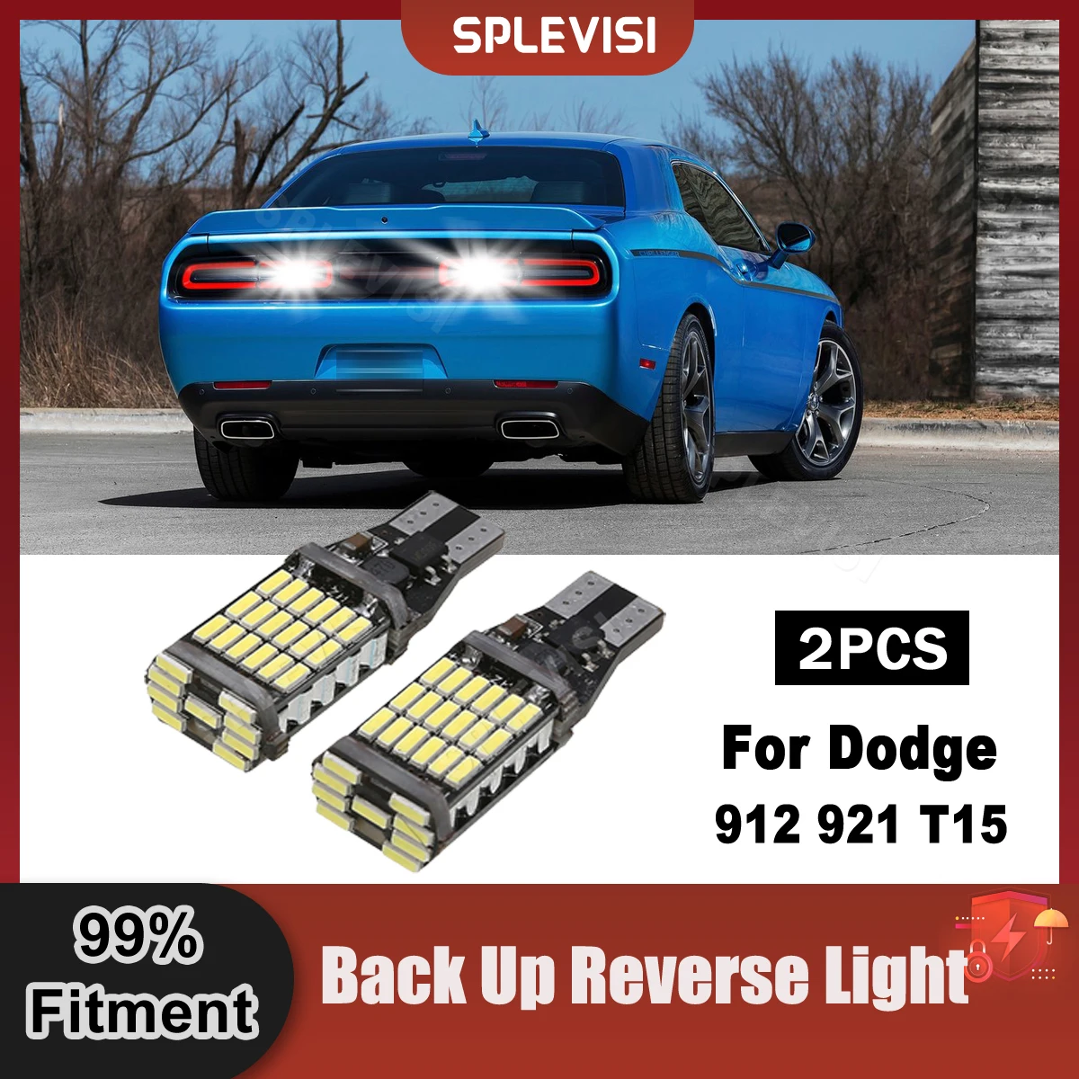 2X 6000K LED Reverse Light Blub Backup Lamp Bulbs For Dodge Challenger 2008-2018 2009 2010 2011 2012 2013 2014 2015 2016 2017
2X 6000K LED Reverse Light Blub Backup Lamp Bulbs For Dodge Challenger 2008-2018 2009 2010 2011 2012 2013 2014 2015 2016 2017