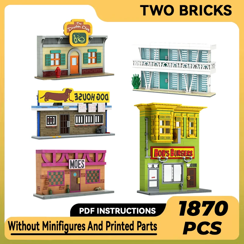 Popular Animation Model Moc Building Bricks Street View Series Technology Modular Blocks Gifts Christmas Toys DIY Sets Assembly
Popular Animation Model Moc Building Bricks Street View Series Technology Modular Blocks Gifts Christmas Toys DIY Sets Assembly