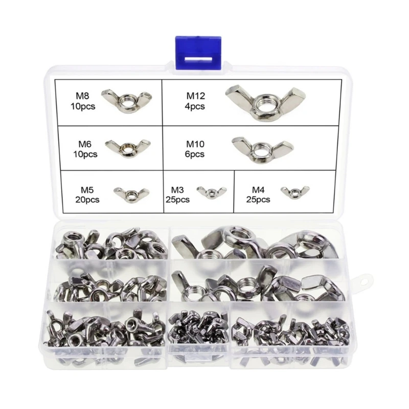 Butterfly Butterfly Wing Fastening Parts Assortment set Tools Butterfly Screws DIY MetricThreads for Industry
Butterfly Butterfly Wing Fastening Parts Assortment set Tools Butterfly Screws DIY MetricThreads for Industry