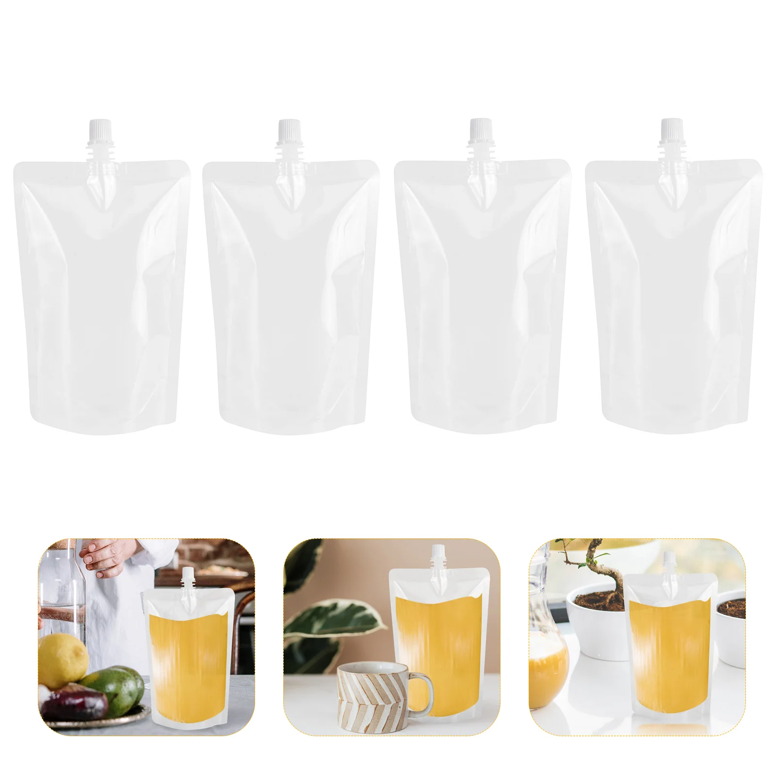 50 Pcs Pouch Drinking Flasks Water Bottle Soy Milk Bag Beverages Concealable Man Collapsable Bottles
50 Pcs Pouch Drinking Flasks Water Bottle Soy Milk Bag Beverages Concealable Man Collapsable Bottles