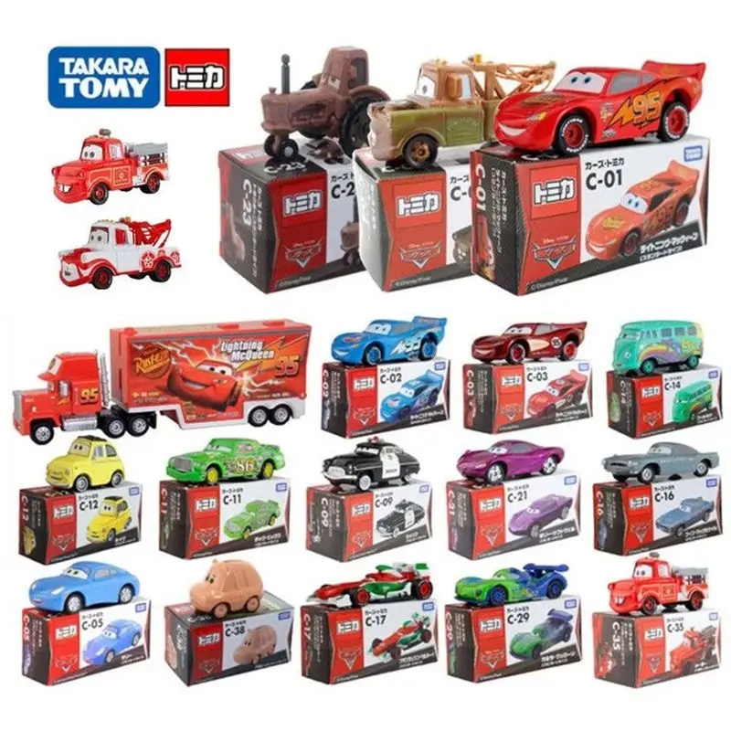 

Takara Tomy Tomica Disney Pixar Cars Century Model Diecast Miniature Scale Game Racing Car Vehicles Model Children Car Toy Gifts