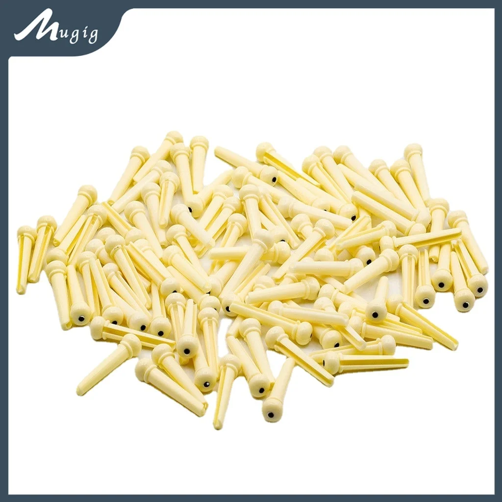 100PCS Acoustic Folk Guitar Pins Guitarra Bridge Fitting Pin Classic Guitar Parts Accessories ABS Dot Inlay Bridges Replacment
100PCS Acoustic Folk Guitar Pins Guitarra Bridge Fitting Pin Classic Guitar Parts Accessories ABS Dot Inlay Bridges Replacment